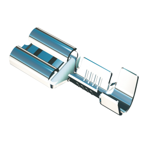 Nasuwka prosta low insertion 6.3x0.8/0.5-1 CuZn/Sn