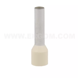 Tulejka izolowana (kolor: IVORY) 10mm2 - 18mm (opakowanie 100szt)